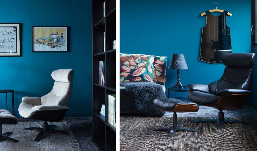 Le Bleu Canard en décoration